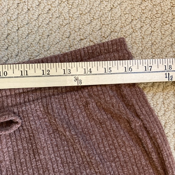 Pink Rose High waist bottoms with sweater pajamas/loungewear XL - Picture 8 of 9